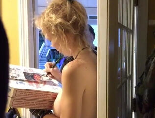 topless wife video