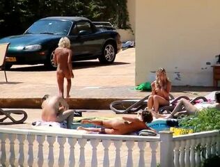 nudists in public